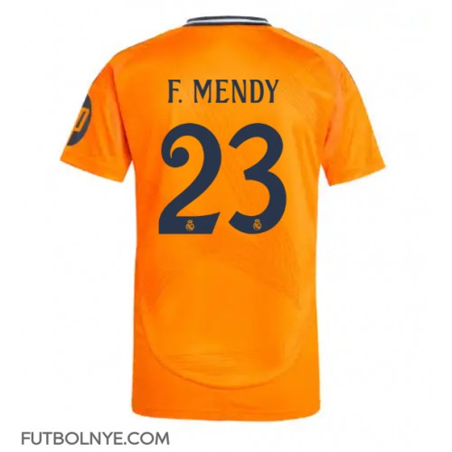 Camiseta Real Madrid Ferland Mendy #23 Visitante Equipación 2024-25 manga corta